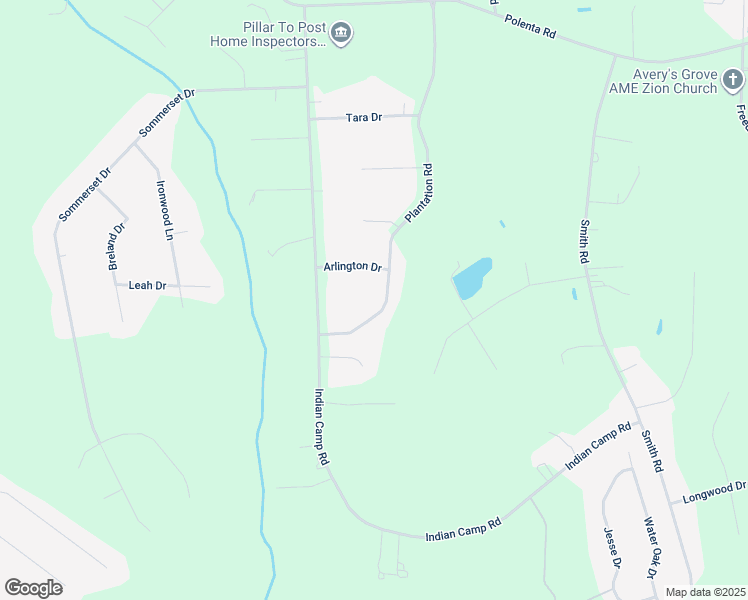 map of restaurants, bars, coffee shops, grocery stores, and more near 420 Plantation Road in Clayton