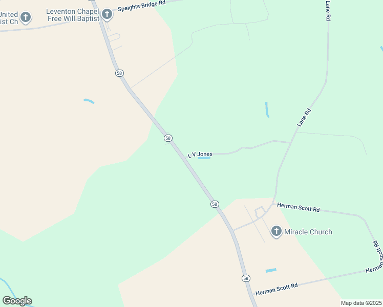 map of restaurants, bars, coffee shops, grocery stores, and more near 8452 North Carolina 58 in Stantonsburg