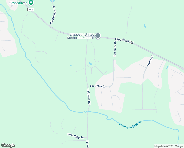 map of restaurants, bars, coffee shops, grocery stores, and more near 59 Shining Pearl Court in Smithfield