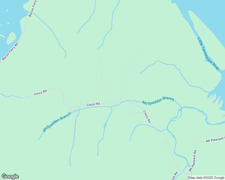 map of restaurants, bars, coffee shops, grocery stores, and more near 154 McSpadden Road in Vonore