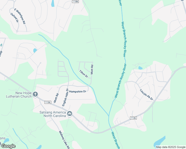 map of restaurants, bars, coffee shops, grocery stores, and more near 230 Mott Road in Mooresville