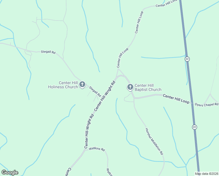 map of restaurants, bars, coffee shops, grocery stores, and more near 110 Center Hill-Wright Rd in Reagan
