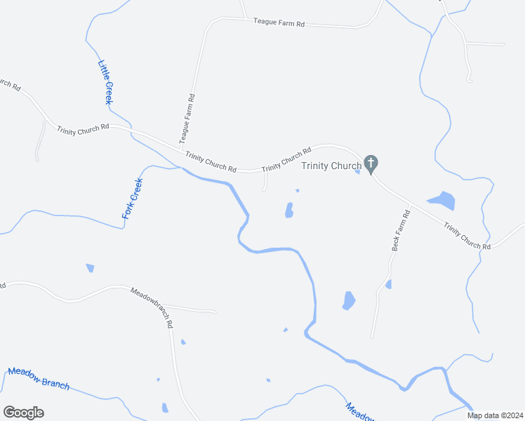 map of restaurants, bars, coffee shops, grocery stores, and more near 3130 Trinity Church Road in Seagrove