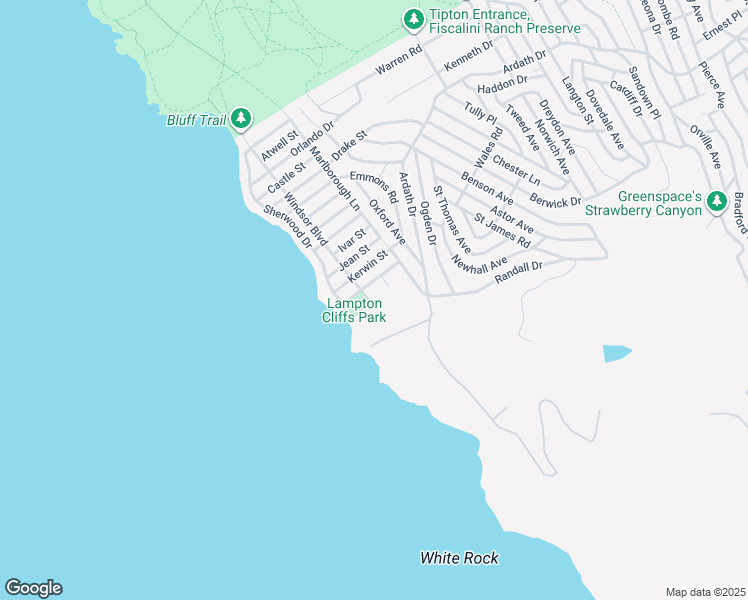 map of restaurants, bars, coffee shops, grocery stores, and more near Windsor Boulevard in Cambria