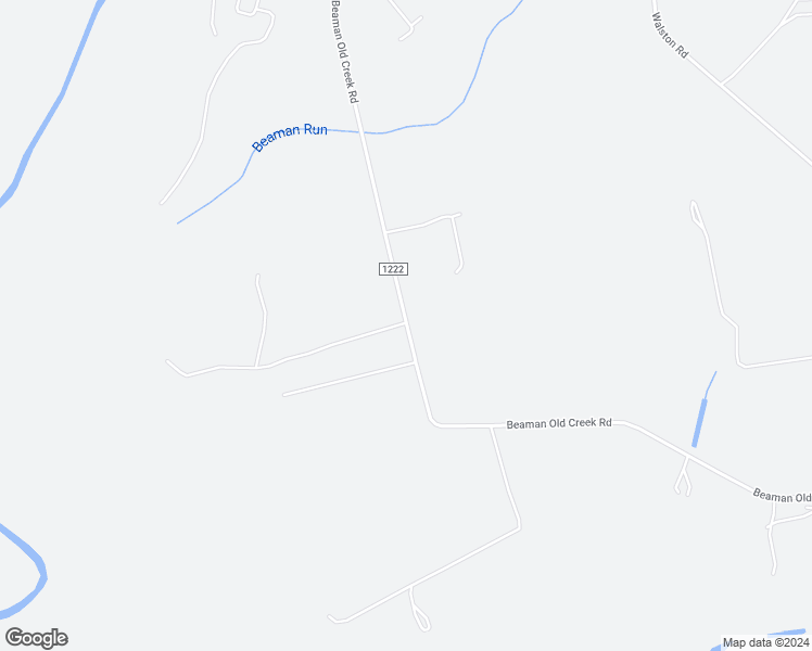 map of restaurants, bars, coffee shops, grocery stores, and more near Beaman Old Creek Road in Walstonburg