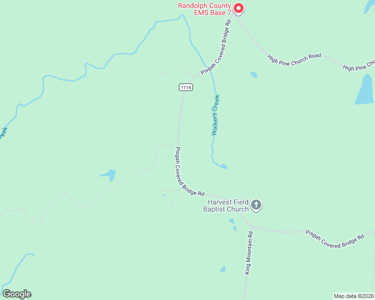 map of restaurants, bars, coffee shops, grocery stores, and more near 8842 Pisgah Covered Bridge Road in Asheboro