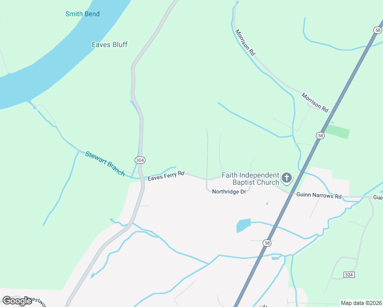 map of restaurants, bars, coffee shops, grocery stores, and more near 620 Eaves Ferry Road in Decatur