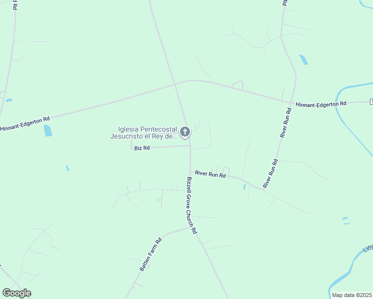 map of restaurants, bars, coffee shops, grocery stores, and more near 1554 Bizzell Grove Church Road in Selma