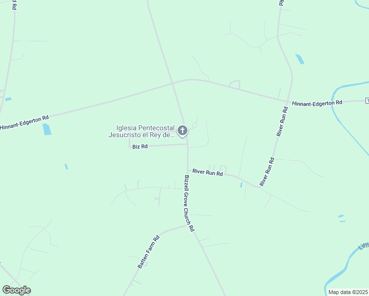 map of restaurants, bars, coffee shops, grocery stores, and more near 1554 Bizzell Grove Church Road in Selma
