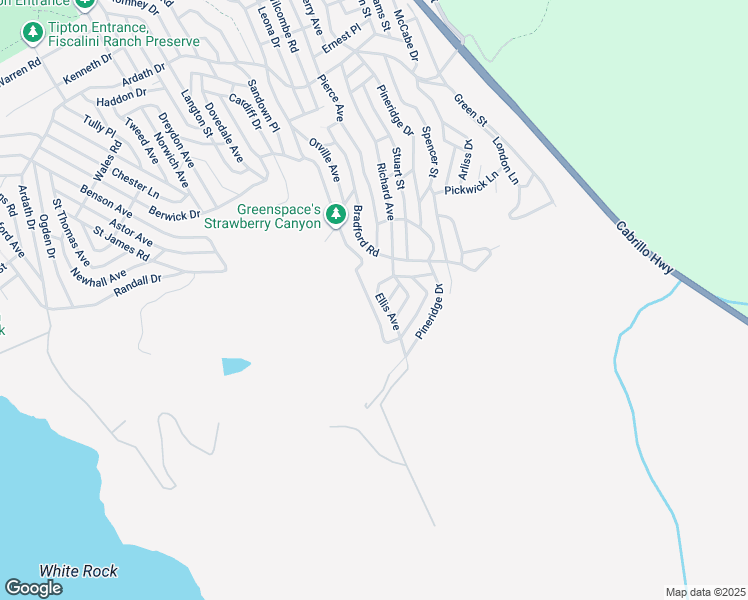 map of restaurants, bars, coffee shops, grocery stores, and more near 1376 Ellis Avenue in Cambria