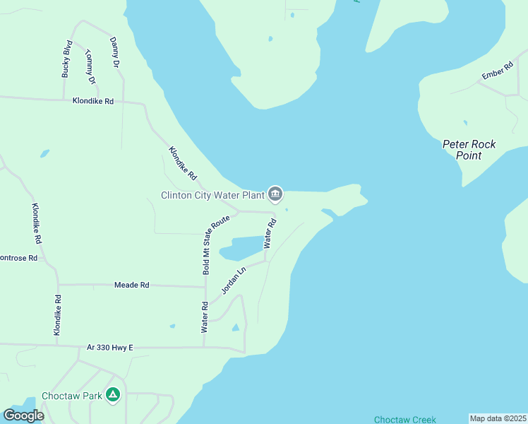 map of restaurants, bars, coffee shops, grocery stores, and more near 715 Water Road in Clinton