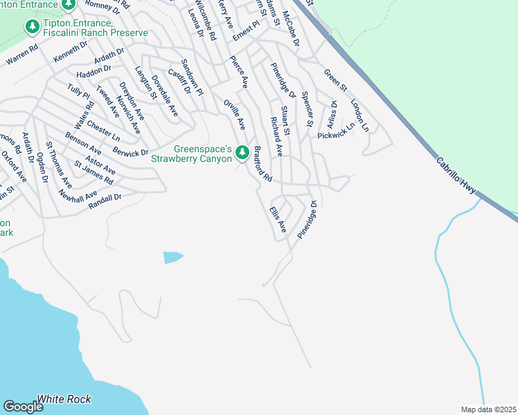 map of restaurants, bars, coffee shops, grocery stores, and more near 1376 Ellis Avenue in Cambria