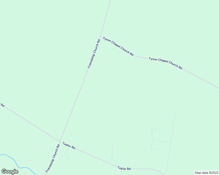 map of restaurants, bars, coffee shops, grocery stores, and more near Friendship Church Road in Snow Hill