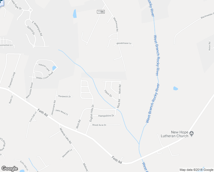 map of restaurants, bars, coffee shops, grocery stores, and more near 134 Tilton Drive in Mooresville
