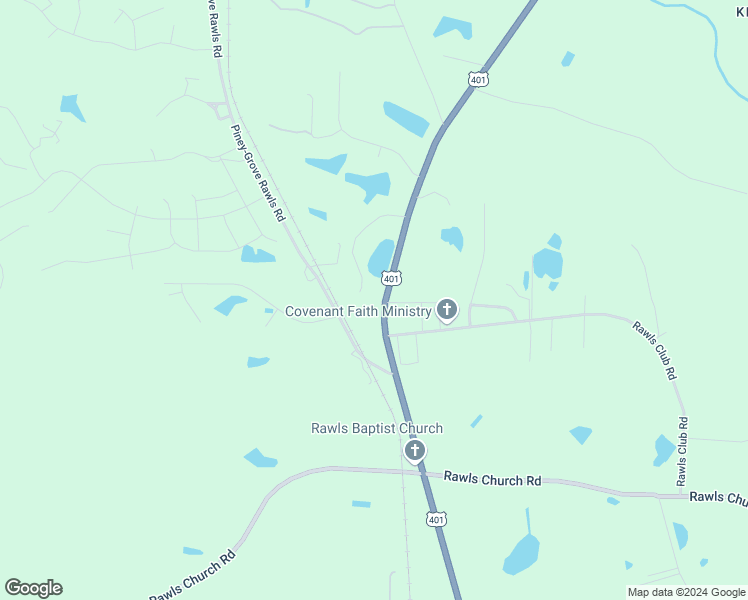 map of restaurants, bars, coffee shops, grocery stores, and more near 11053 U.S. 401 in Fuquay-Varina