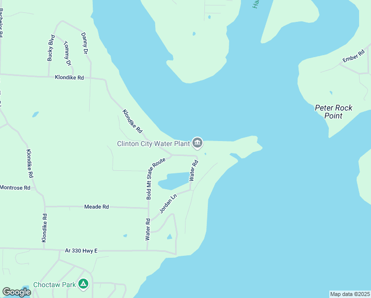 map of restaurants, bars, coffee shops, grocery stores, and more near 715 Water Road in Clinton