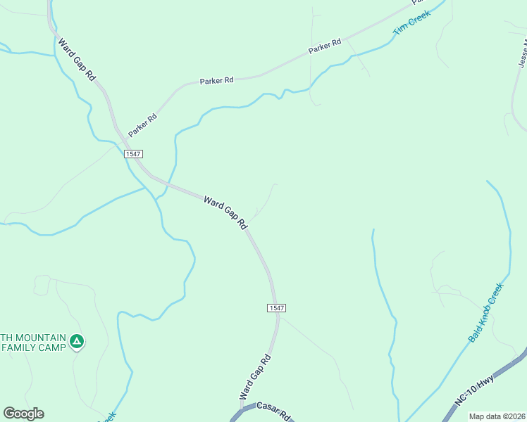 map of restaurants, bars, coffee shops, grocery stores, and more near 6202 Ward Gap Road in Casar