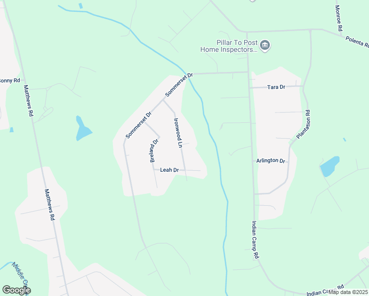 map of restaurants, bars, coffee shops, grocery stores, and more near 100 Evan Court in Clayton
