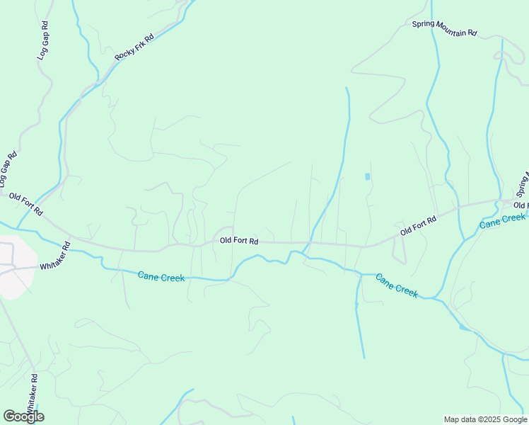map of restaurants, bars, coffee shops, grocery stores, and more near Old Fort Road in Fairview