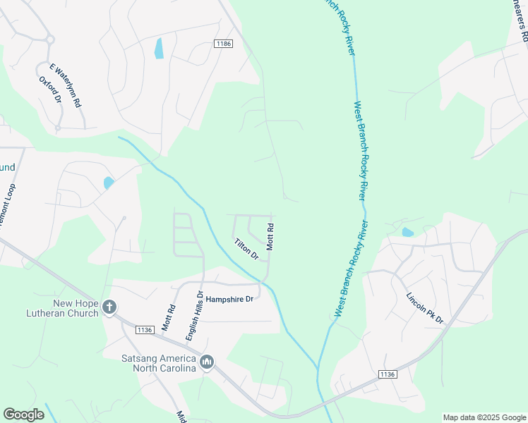 map of restaurants, bars, coffee shops, grocery stores, and more near 106 West Cavendish Drive in Mooresville