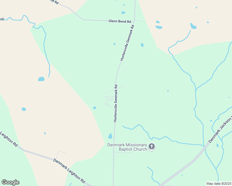 map of restaurants, bars, coffee shops, grocery stores, and more near 1045 Huntersville Denmark Road in Denmark