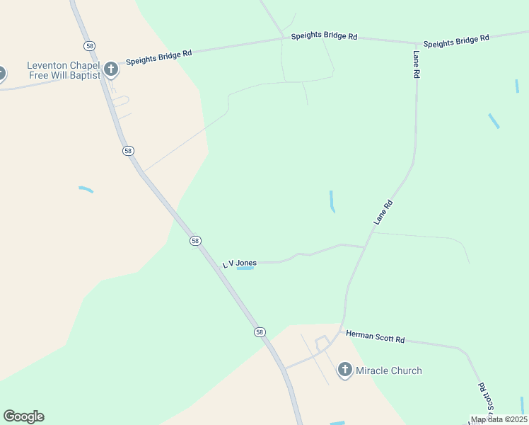 map of restaurants, bars, coffee shops, grocery stores, and more near 8452 North Carolina 58 in Stantonsburg