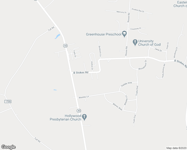 map of restaurants, bars, coffee shops, grocery stores, and more near 1505 Creekside Drive in Greenville