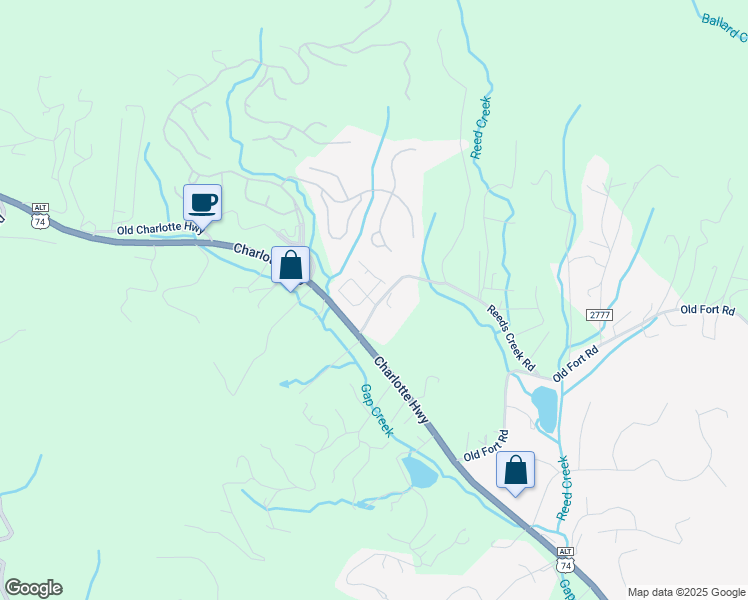 map of restaurants, bars, coffee shops, grocery stores, and more near 27-33 Reeds Creek Road in Fairview