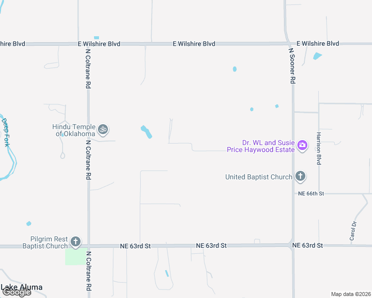 map of restaurants, bars, coffee shops, grocery stores, and more near 4915 Northeast 70th Street in Oklahoma City
