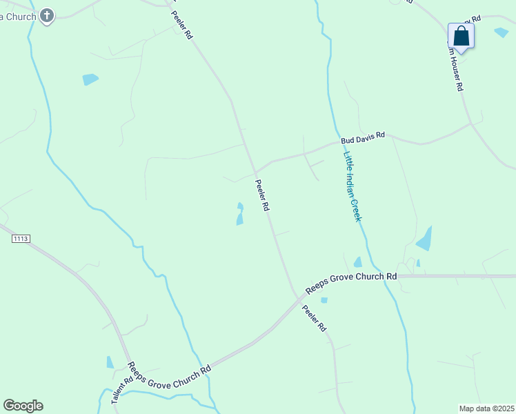 map of restaurants, bars, coffee shops, grocery stores, and more near 2047 Peeler Road in Vale