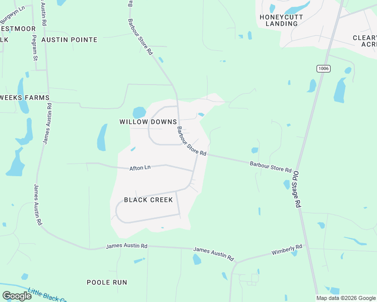 map of restaurants, bars, coffee shops, grocery stores, and more near 1532 Willow Downs Circle in Wake County