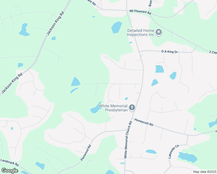 map of restaurants, bars, coffee shops, grocery stores, and more near 376 Tranquil Lane in Johnston County