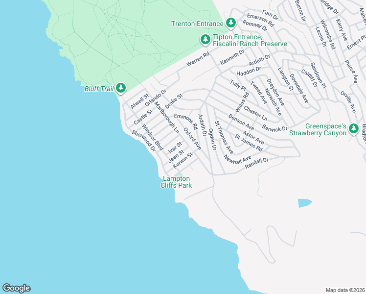 map of restaurants, bars, coffee shops, grocery stores, and more near 385 Jean Street in Cambria