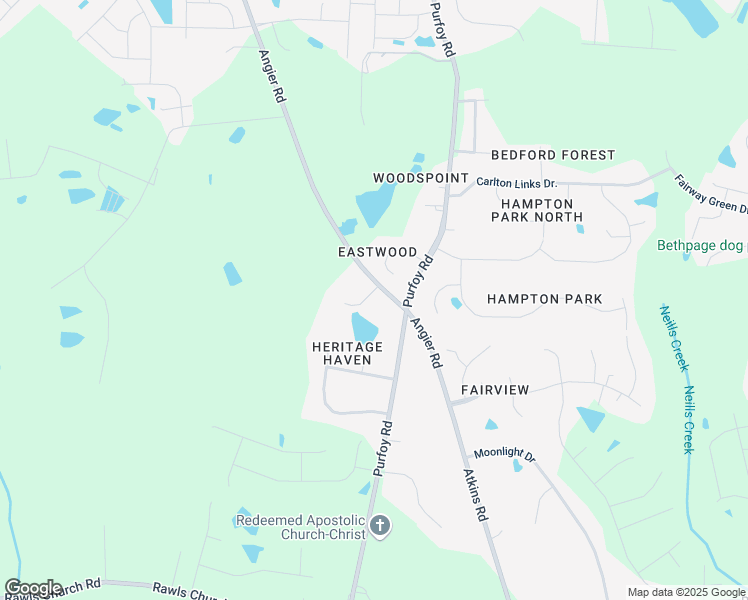 map of restaurants, bars, coffee shops, grocery stores, and more near 4001 Ruran Court in Fuquay-Varina