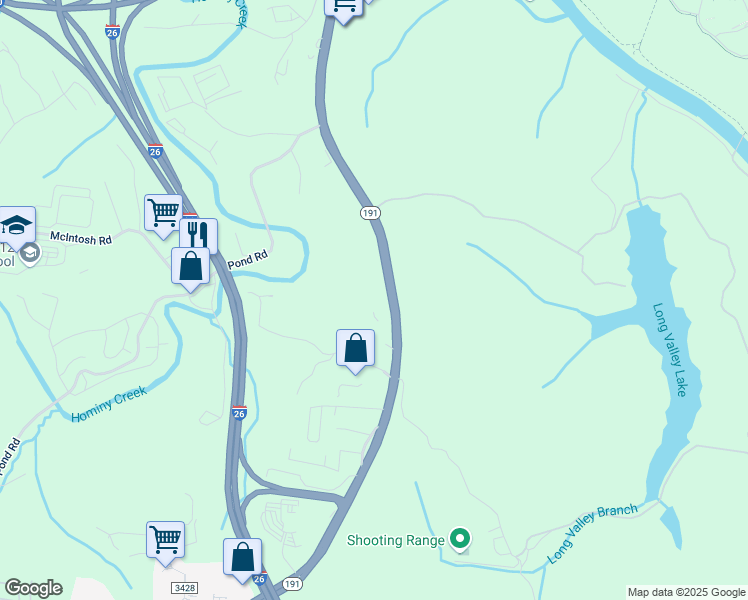 map of restaurants, bars, coffee shops, grocery stores, and more near 671 Brevard Road in Asheville