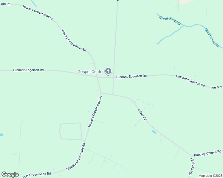 map of restaurants, bars, coffee shops, grocery stores, and more near 33 Cuddington Road in Kenly