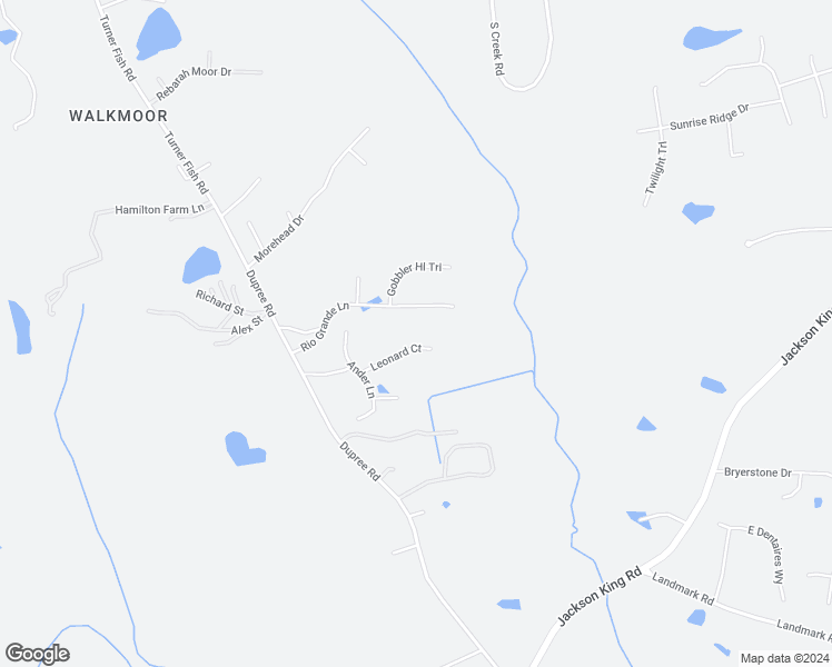 map of restaurants, bars, coffee shops, grocery stores, and more near 115 Leonard Court in Johnston County