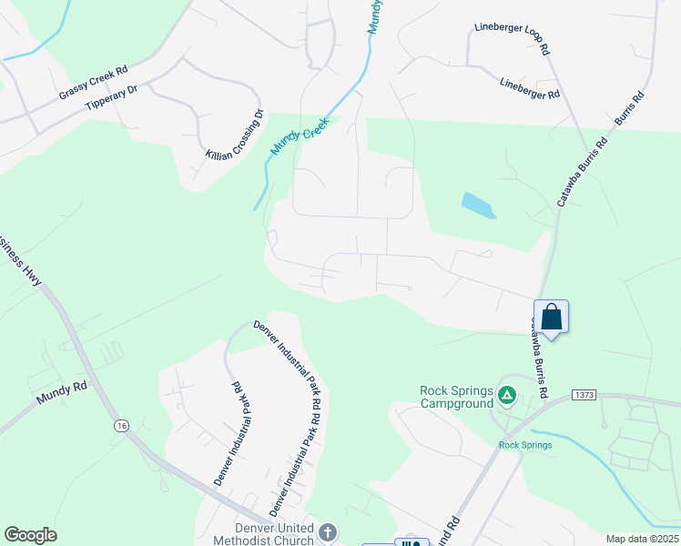 map of restaurants, bars, coffee shops, grocery stores, and more near 6162 Sherwood Lane in Denver