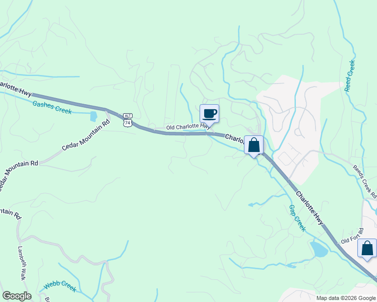 map of restaurants, bars, coffee shops, grocery stores, and more near 25 Heritage Mountain Place in Fairview