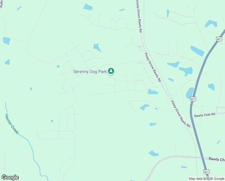 map of restaurants, bars, coffee shops, grocery stores, and more near 84 Daydream Crossing in Fuquay-Varina