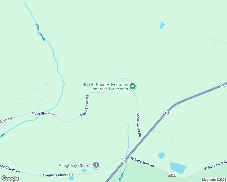 map of restaurants, bars, coffee shops, grocery stores, and more near 1699 Mose Glover Road in Denton