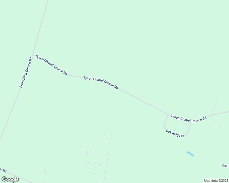 map of restaurants, bars, coffee shops, grocery stores, and more near 1665 Tyson Chapel Church Road in Farmville