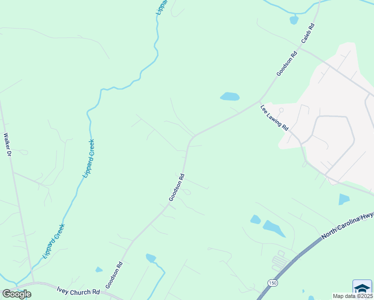 map of restaurants, bars, coffee shops, grocery stores, and more near 3843 Goodson Road in Maiden