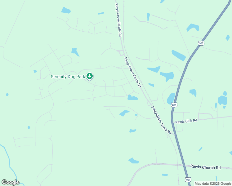 map of restaurants, bars, coffee shops, grocery stores, and more near 43 Calming Place in Fuquay-Varina