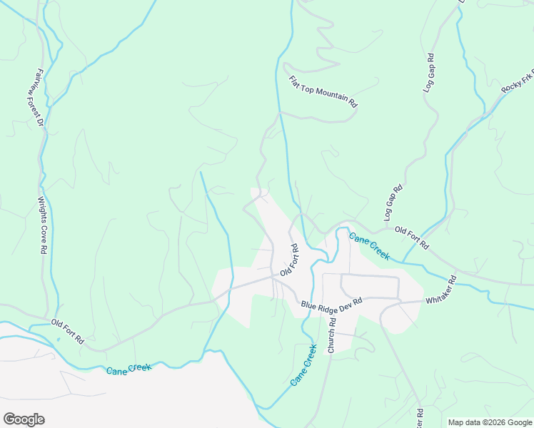 map of restaurants, bars, coffee shops, grocery stores, and more near 47 Flat Top Mountain Road in Fairview