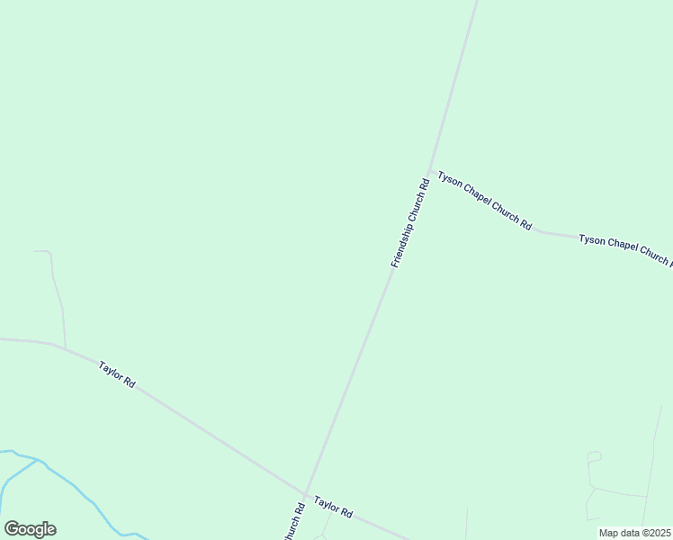 map of restaurants, bars, coffee shops, grocery stores, and more near 1209 Friendship Church Road in Farmville