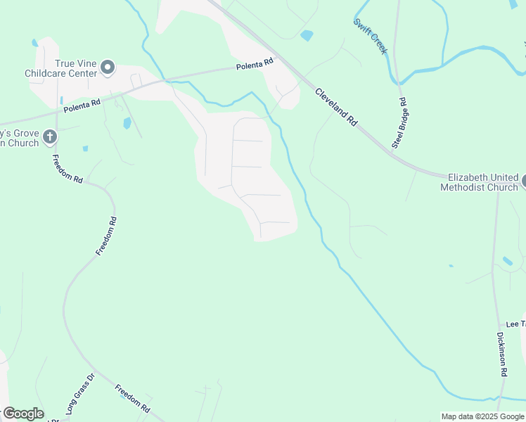 map of restaurants, bars, coffee shops, grocery stores, and more near 92 Evie Drive in Smithfield