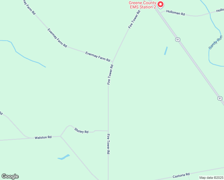 map of restaurants, bars, coffee shops, grocery stores, and more near 833 Fire Tower Road in Walstonburg