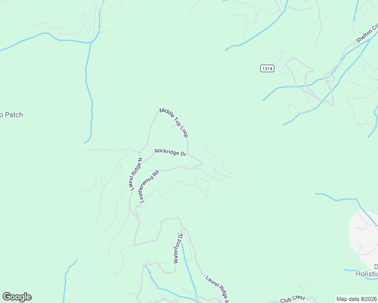 map of restaurants, bars, coffee shops, grocery stores, and more near 521 Middle Top Loop in Maggie Valley