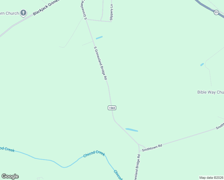 map of restaurants, bars, coffee shops, grocery stores, and more near 1125 South Grimesland Bridge Road in Grimesland